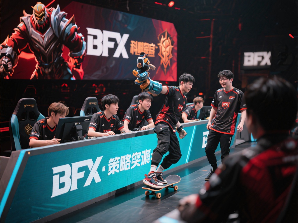 BFX 1-1 DK:科加斯表现平平,滑板鞋爆发助队逆袭 电竞比赛的胜利从来不是单一英雄的舞台,而